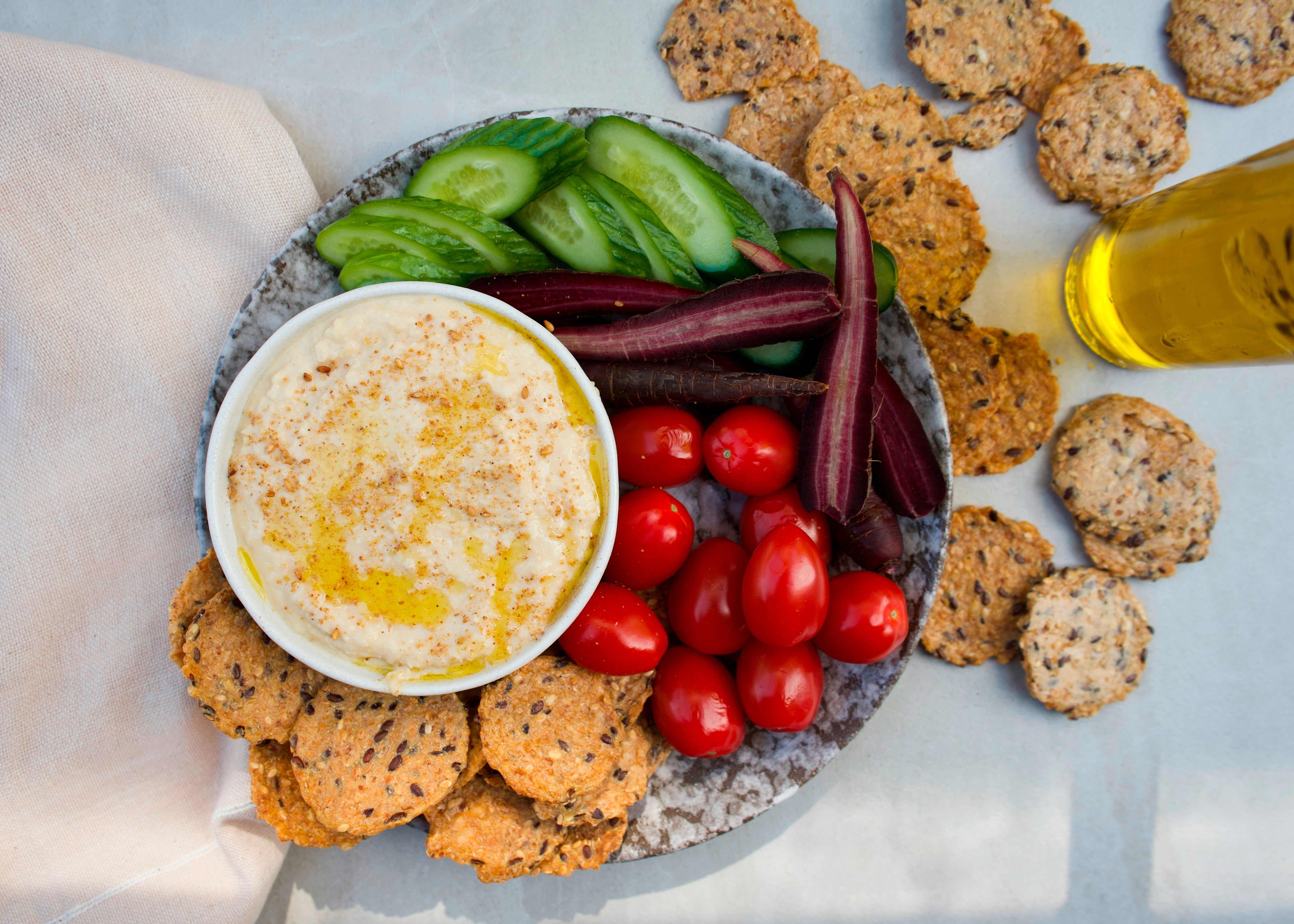 huisgemaakte hummus